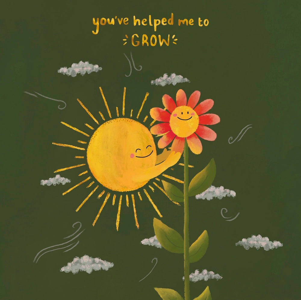 Hallmark print illustration