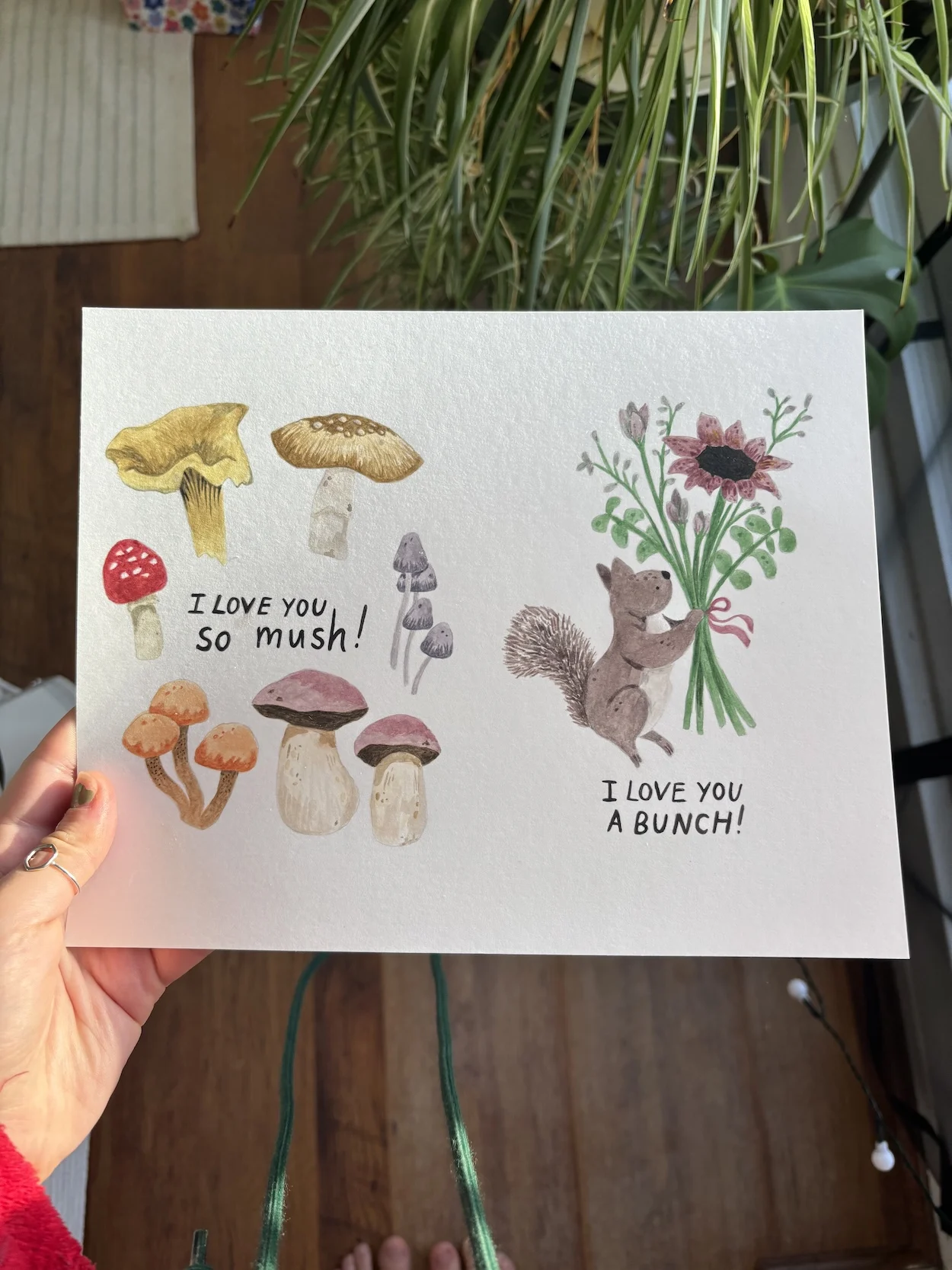 Blue Iris Card Collaboration