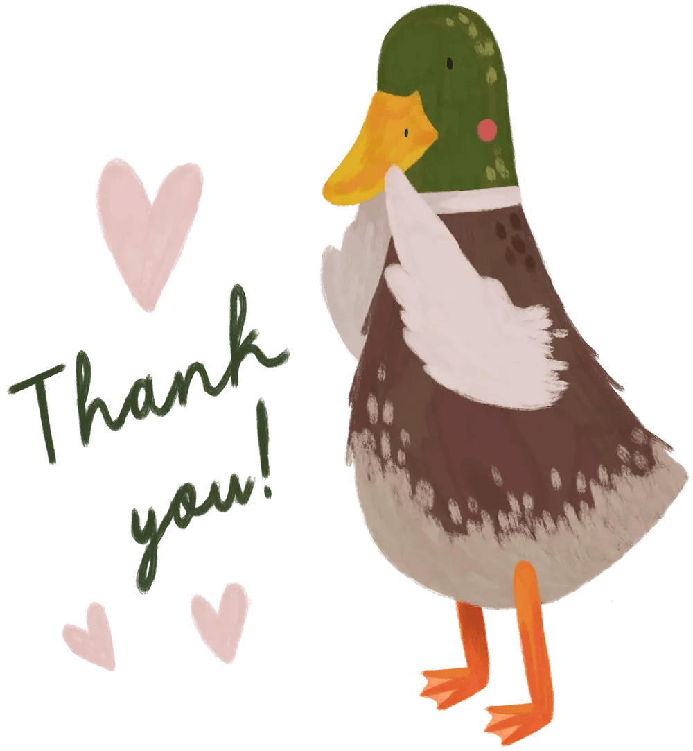 Thank you banner